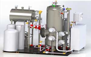 Electric Boiler For Clean steam at Food Processing School